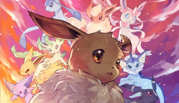Producto - Playmat Mousepad 60x34 CM - Pokemon - Eeveelutions - Industria Nacional