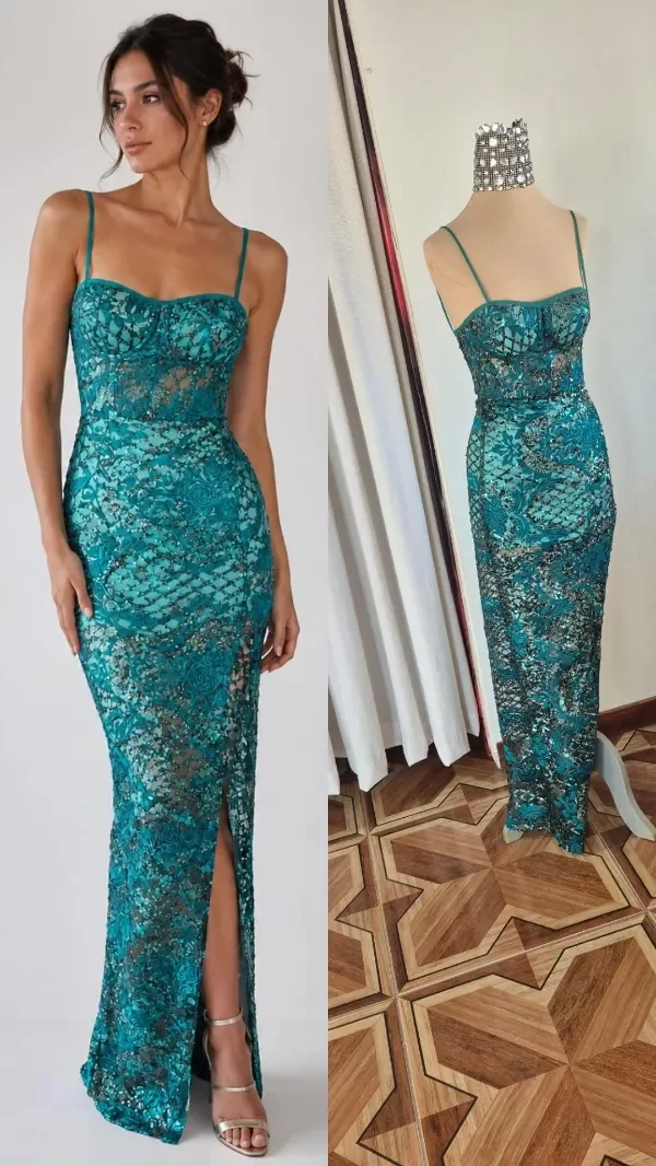 Producto - Top y Falda tul bordado con transparencias