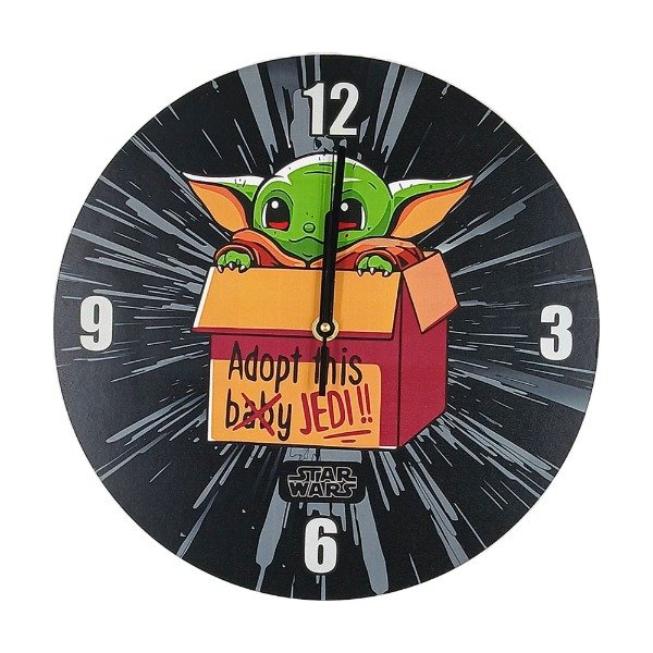 Producto - RELOJ DE PARED GROGU JEDI