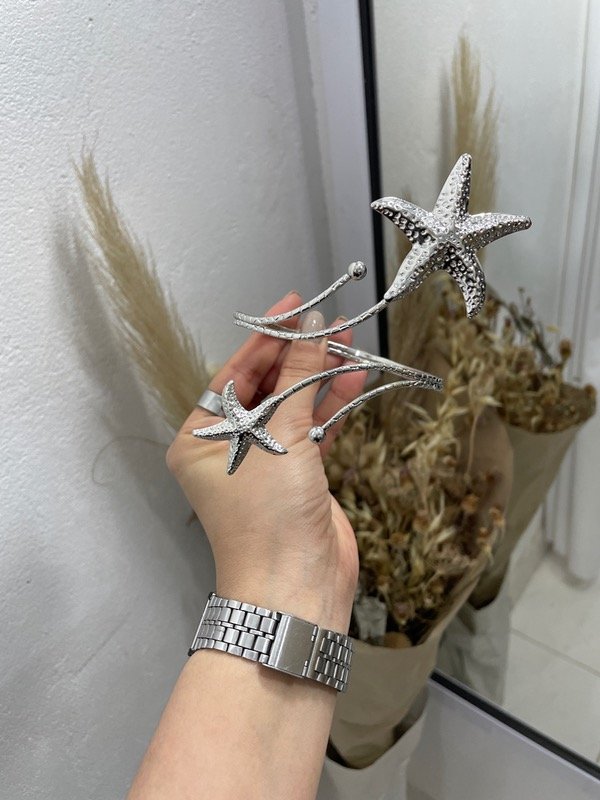 Producto - Brazalette Silver Ocean Star