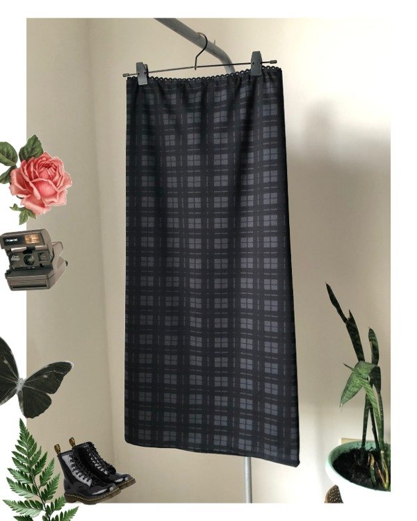 Producto - Falda tartan 1990s nueva