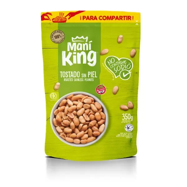 Producto - Mani Tostado SIN SAL sin piel 350gr Mani King