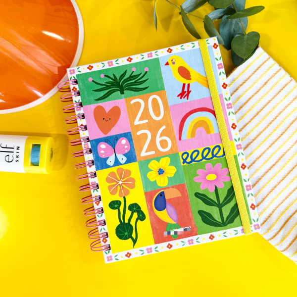 Producto - Agenda felicidad 2026 (dos días por hoja)
