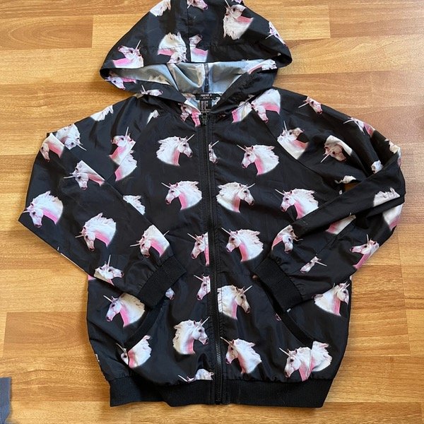 Producto - Rompeviento Forever21 Unicornios 9/10A
