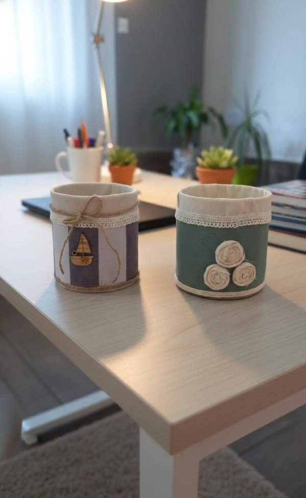 Producto - Organizador artesanal redondo