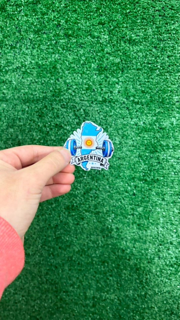Producto - Stickers Fitness - Para Termos - ARG PAIS 1