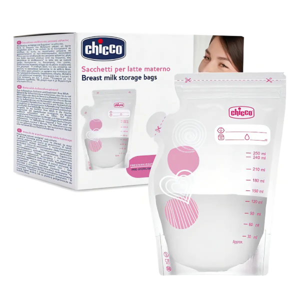 Producto - Chicco - Bolsas Contenedoras de Leche x 30u