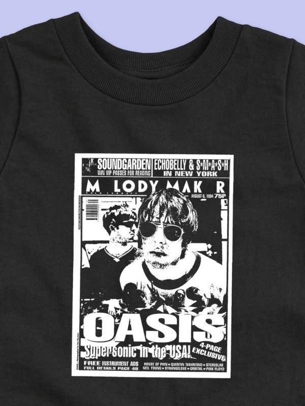 Producto - OASIS Magazine Baby Tee (preventa)