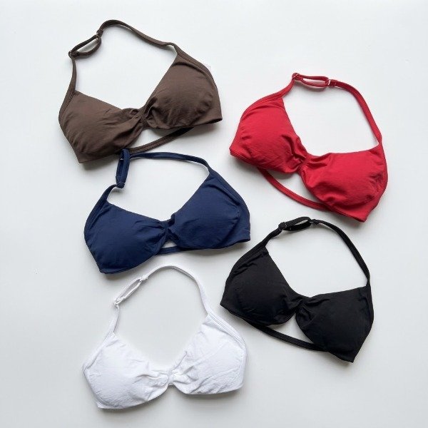 Producto - Top Deportivo con Fruncido Frontal Chocolate T.S-M - 3