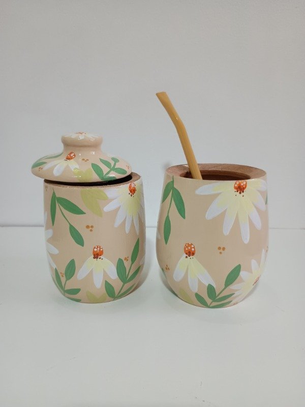 Producto - Mate + yerbera/azucarera