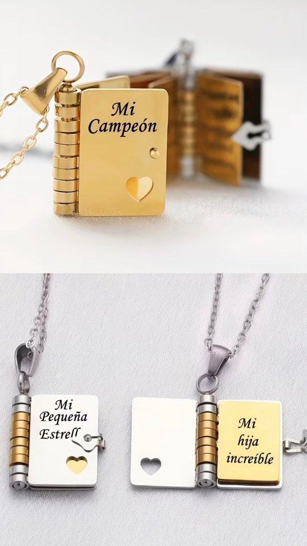 Producto - Collar libro personalizado PROMOCIÓN 24/07
