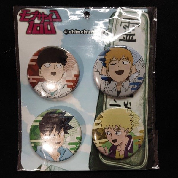 Producto - MOB PSYCHO 100 (pack de 4 pines)