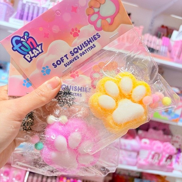 Producto - Squishie huella pelitos