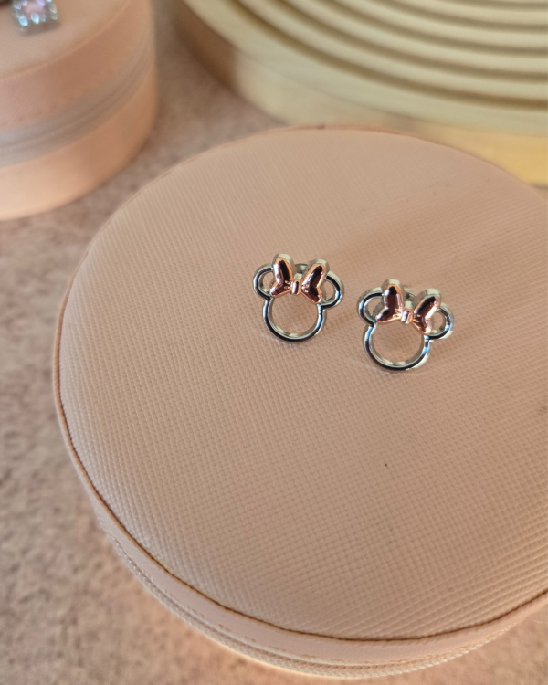 Producto - Aros Minnie importados bicolor