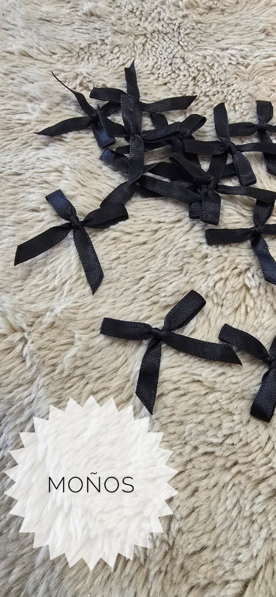 Producto - Moños Negros 10 un