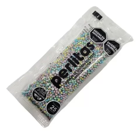 Producto - Grageas Mini perlitas pastel 25 grs