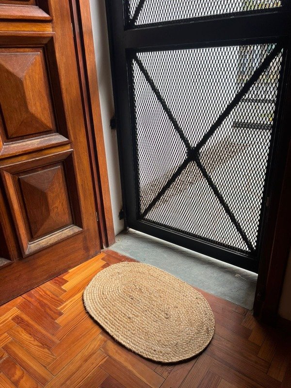 Producto - Alfombra YUTE ovalada 40x60cm