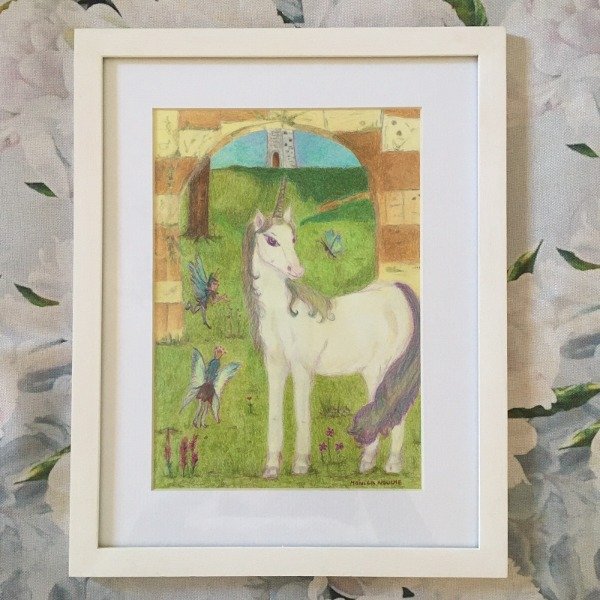 Producto - Unicornio de Avalon con paspartú