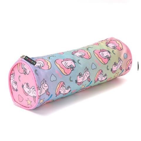 Producto - CARTUCHERA TUBO 1 CIERRE UNICORNIO 22X7CM