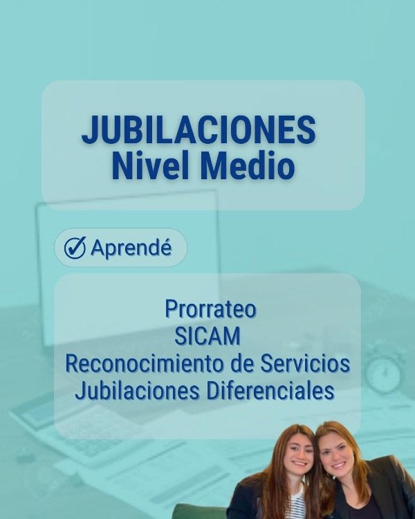 Producto - Curso de Jubilaciones -Nivel Medio-