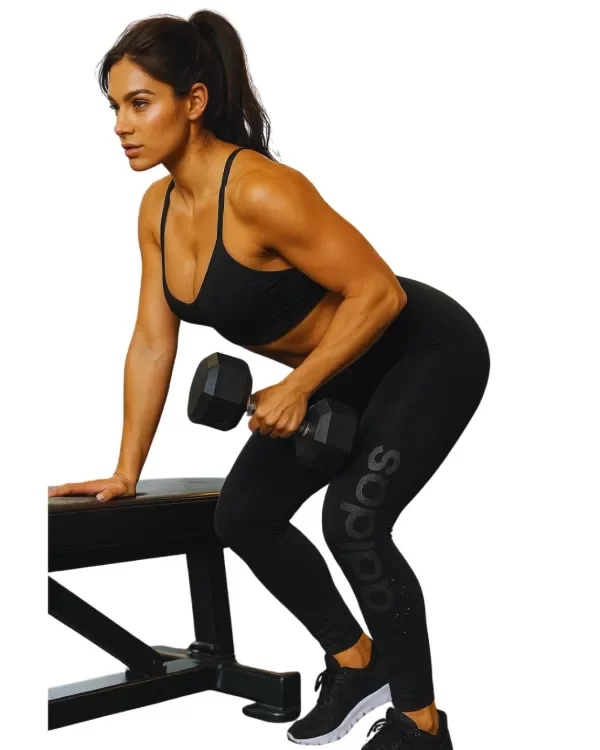 Producto - Calza ADIDAS De Mujer Glam Trefoil Leggings Rs Gym Urbana - 1