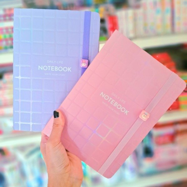 Producto - Libreta A5 Tapa Dura x96Hojas. PATCH KAWAII - Multipaper