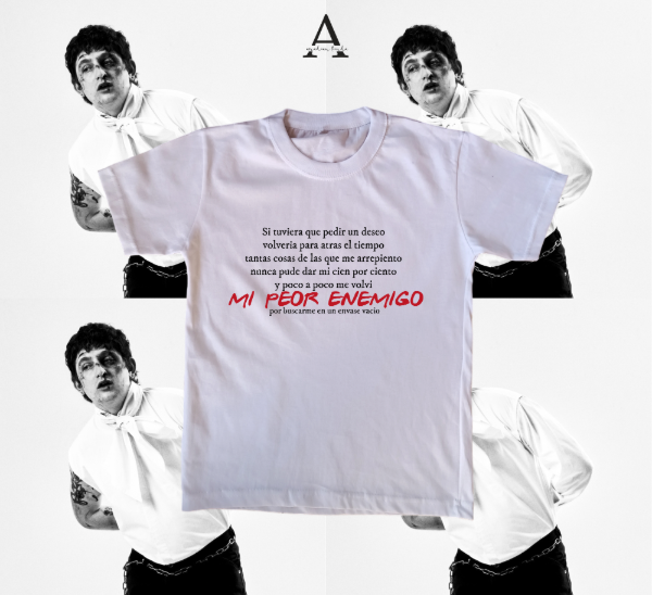 Producto - Remera Mi peor enemigo