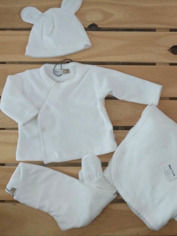 Producto - Gorro Plus Manteca con Picot