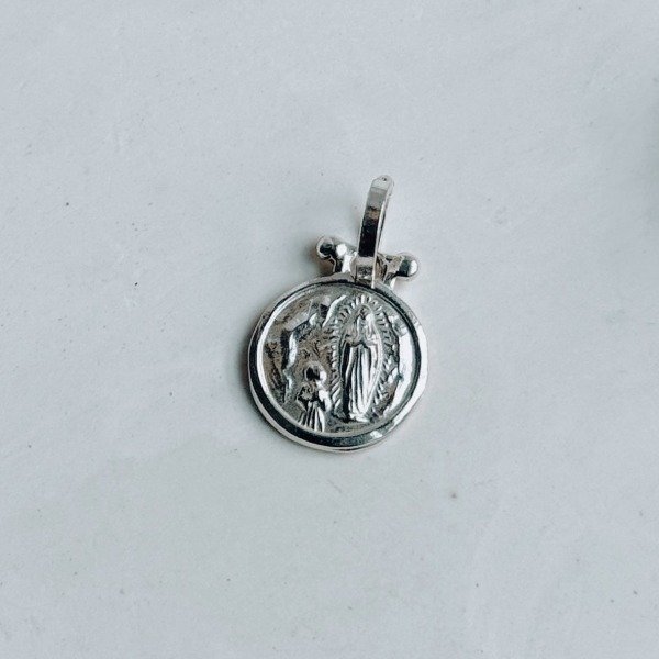 Producto - Medalla Virgen de Lourdes Plata 925