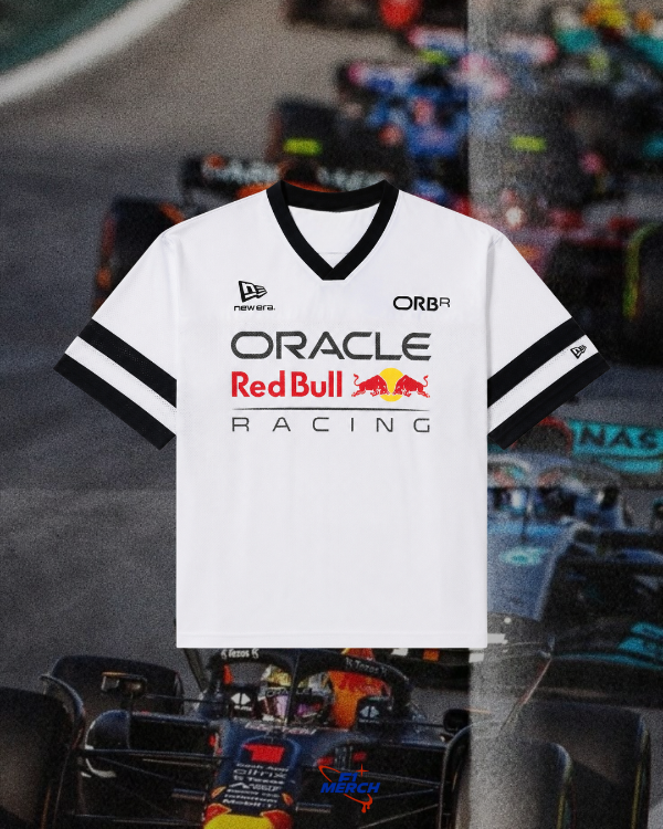 Producto - Jersey Redbull x New Era Blanco y negro