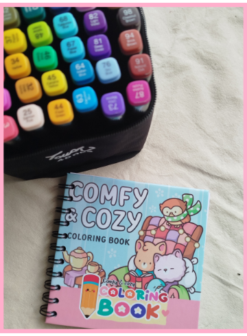 Producto - Coloring book - Comfy and cozy