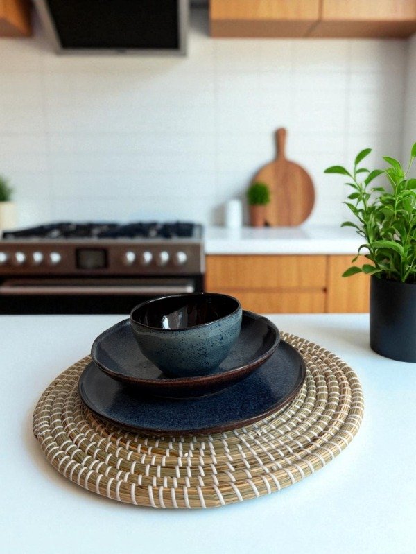 Producto - Set de vajilla mod. Petróleo