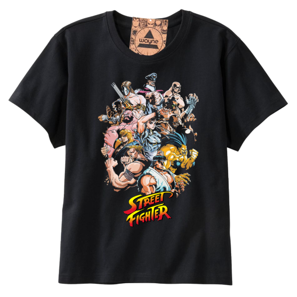 Producto - Remera street fighter personajes  2