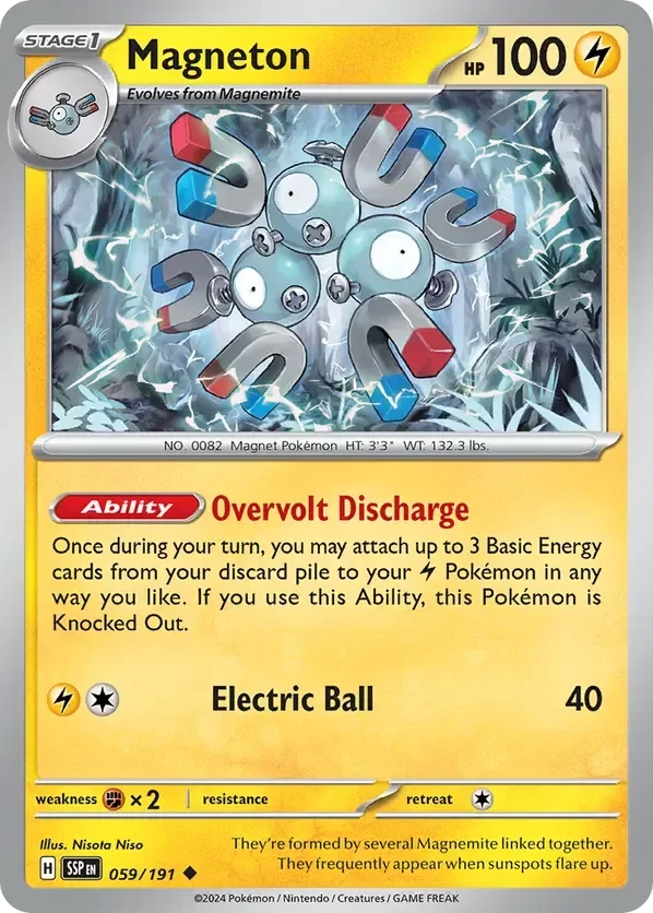 Producto - Magneton - 059/191 - Surging Sparks