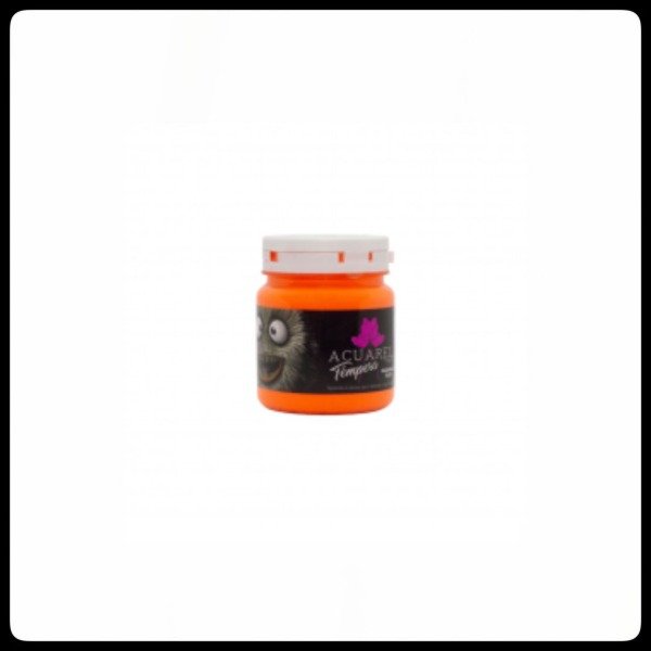 Producto - Tempera 250 gr. Naranja FLUO ACUAREL