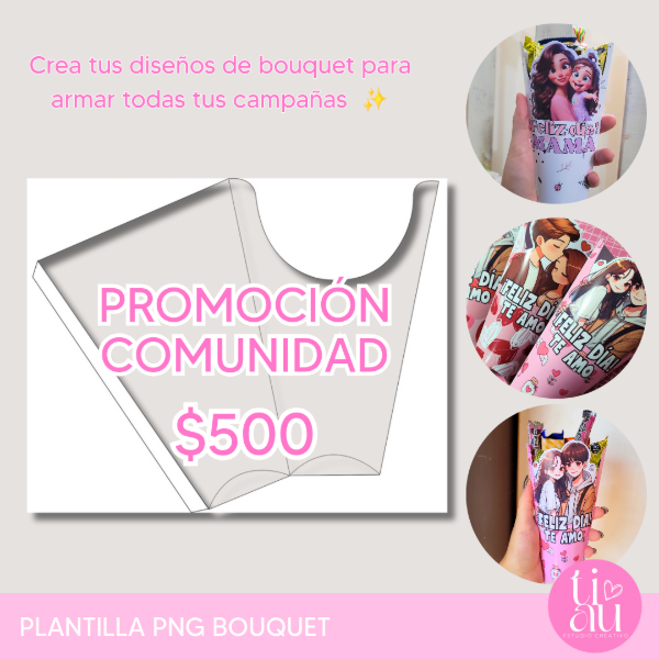 Producto - PLANTILLA PNG BOUQUET