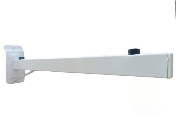 Producto - Mensula Panel Ranurado 35 cm con refuerzo  Para Estantes