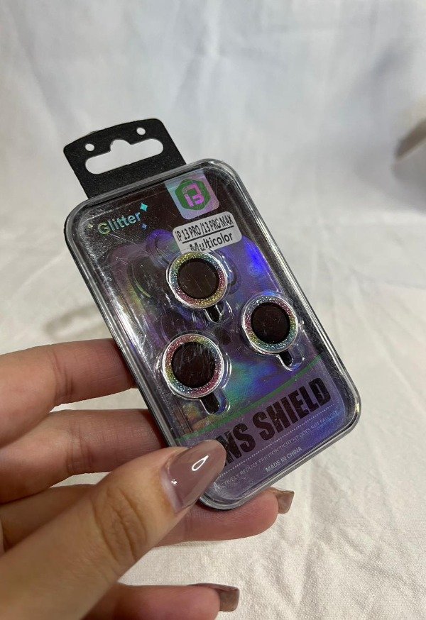 Producto - Iph 13 pro y iph 13 pro max brillo multicolor protector de camara