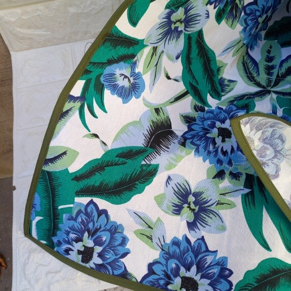 Producto - Bolso verde con flores