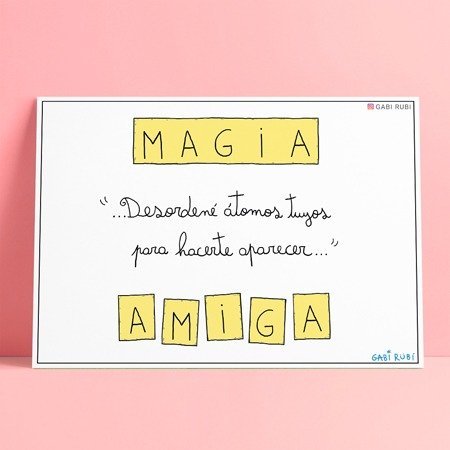 Producto - STICKER 45 : MAGIA AMIGA - GUSTAVO CERATI - COLECCIÓN MÚSICA