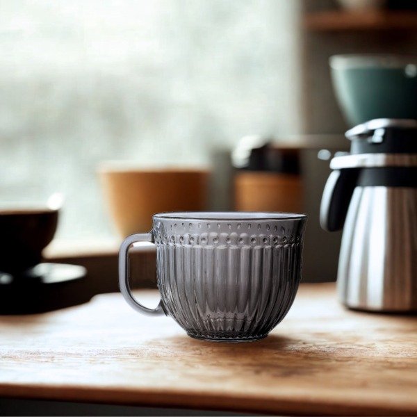 Producto - pack de 2 tazas tramada negra