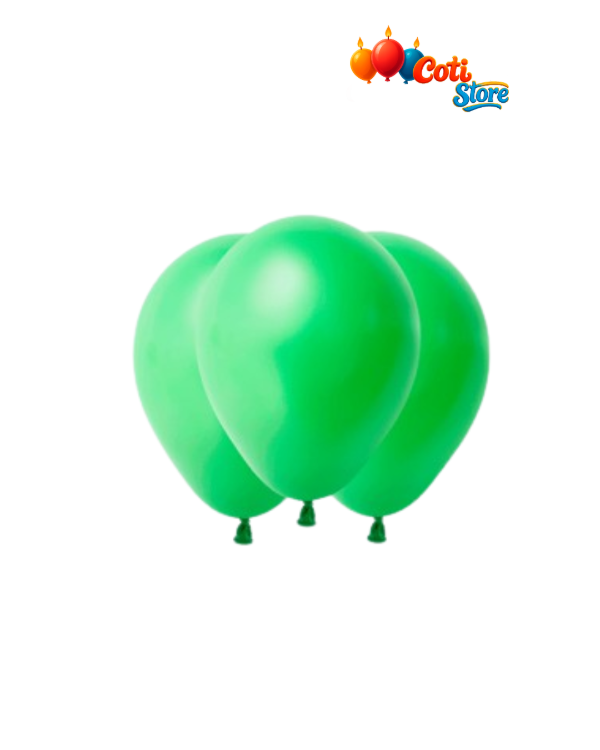 Producto - GLOBOS PAYASO 5" DECORADOR VERDE OSCURO x 50 unidades