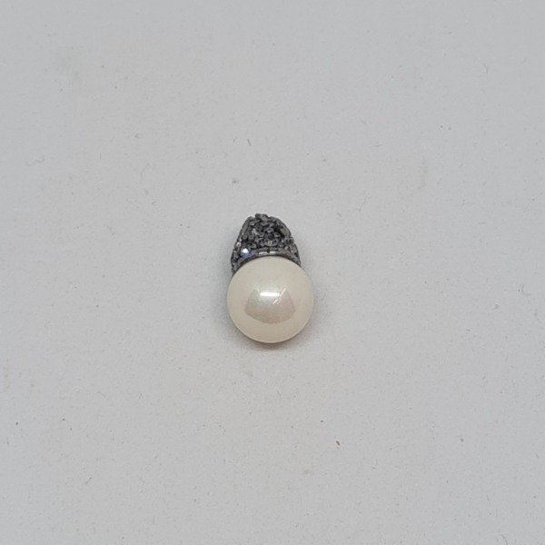 Producto - Dije perla blanca