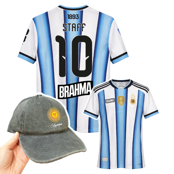 Producto - Combo camiseta Argentina + gorra Argentina
