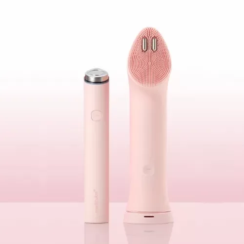 Producto - MEDICUBE AGE-R Booster Facial Cleansing Device Pink (Mini Plus + Cleansing Head)