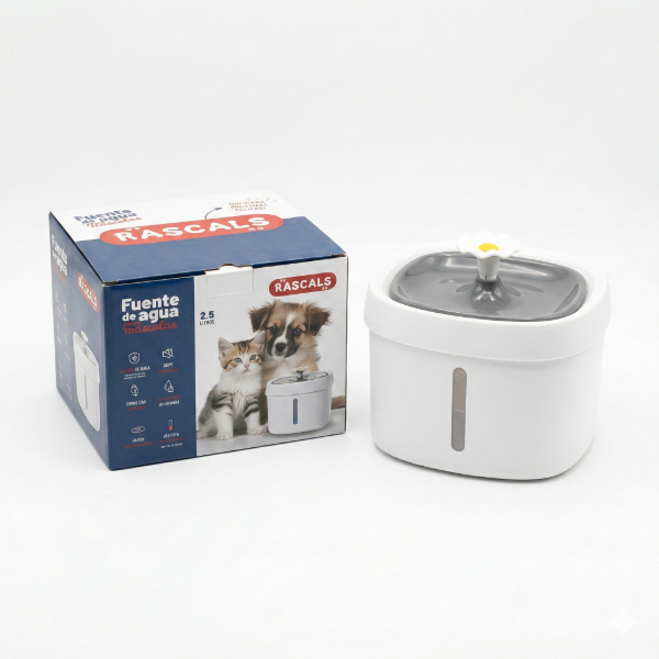 Producto - Fuente de Agua para Mascotas Rascals 2.5 Lts 0756058846830