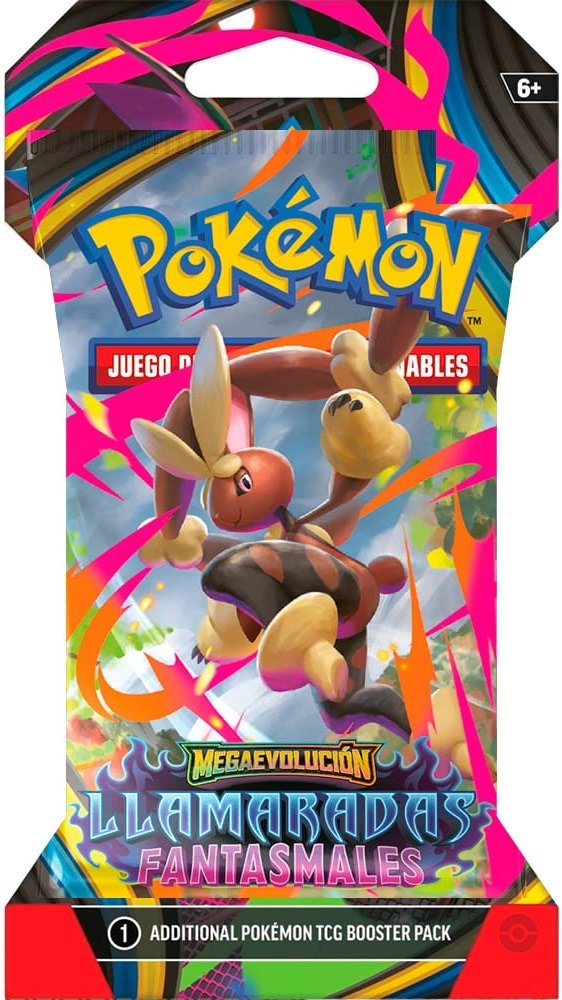 Producto - Pokémon TCG: Phantasmal Flames Sleeved Booster Pack (Lopunny) ESPAÑOL