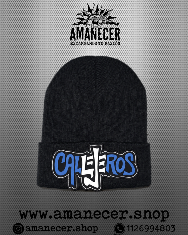 Producto - Gorro de lana Callejeros