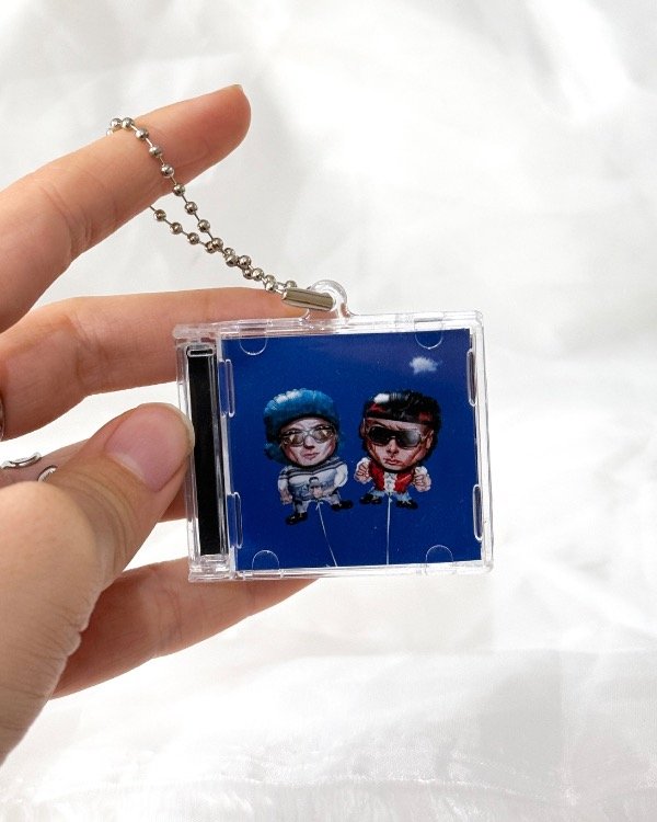 Producto - Llavero Mini Cd PAPOTA - CATRIEL Y PACO con NFC - Llaveros
