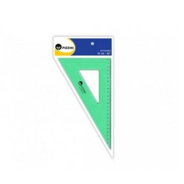 Producto - ESCUADRA ACRILICA PIZZINI 25 X 60 C/BISEL
